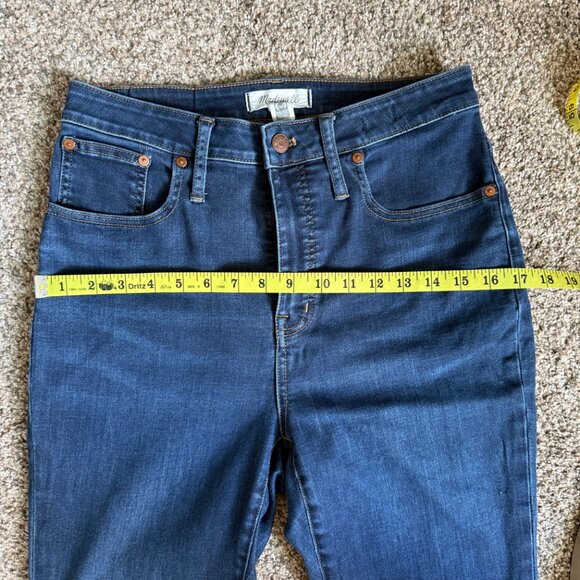 Madewell Curvy Cali Demi-Boot Jeans, Size 29/8, Medium Wash - Picture 9 of 16